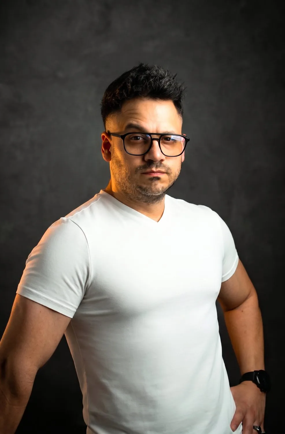 Enrique Castilla, Director Creativo, retrato de estudio